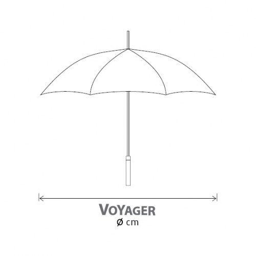 Wiatroodporny parasol manualny