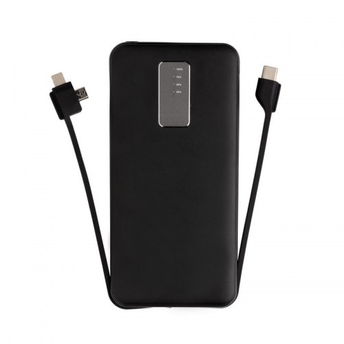 Power bank 10000 mAh ze zintegrowanym kablem 3 w 1