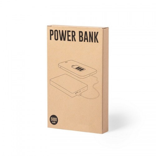 Bambusowy power bank 5000 mAh