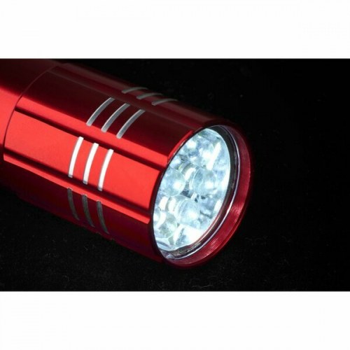 Latarka LED Jewel, czerwony