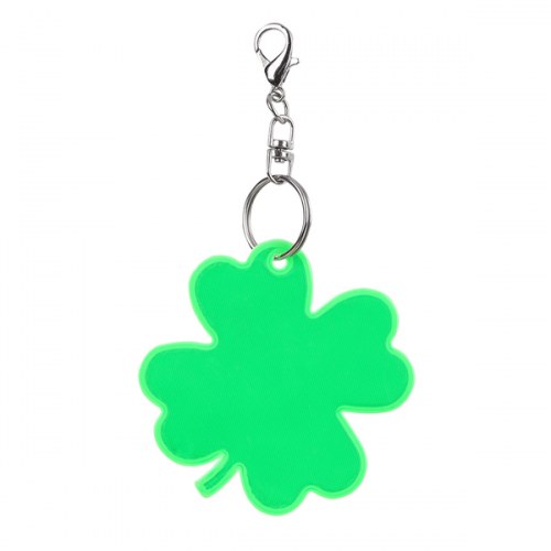 Brelok odblaskowy Lucky Clover, zielony