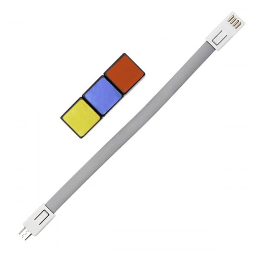 Kabel USB Color click&go, mix