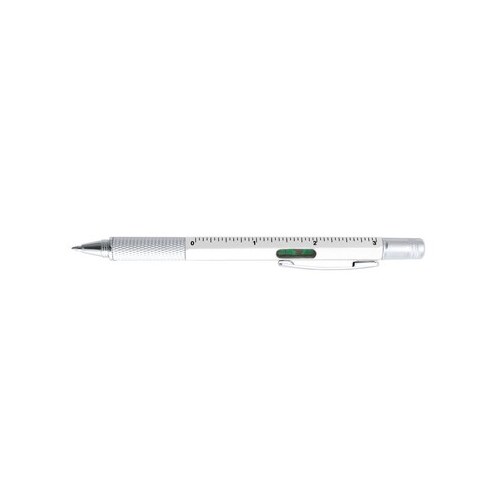 Długopis wielofunkcyjny, linijka, poziomica, śrubokręt