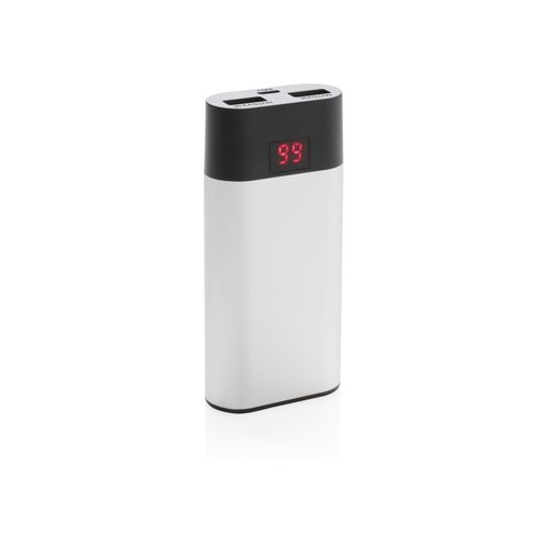 Power bank 4000 mAh z cyfrowym wyświetlaczem